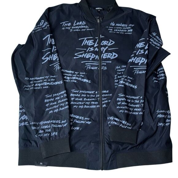 3:16 collection bible verse sweater the lord is my Shepard big and tall 3x mens - Picture 1 of 5